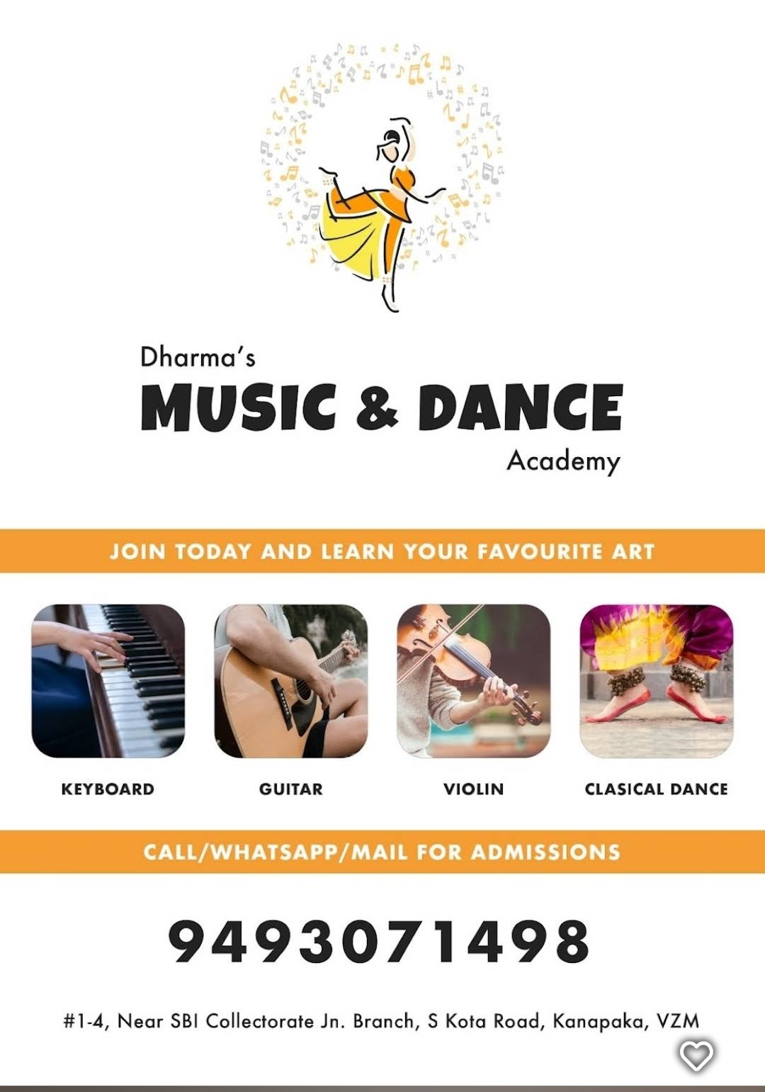 Dharma's MUSIC & DANCE Academy